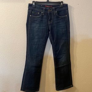Vigoss dark wash bootcut jeans size 5